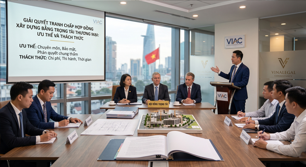 Giải quyết tranh chấp hợp đồng xây dựng bằng Trọng tài thương mại: Ưu thế và thách thức