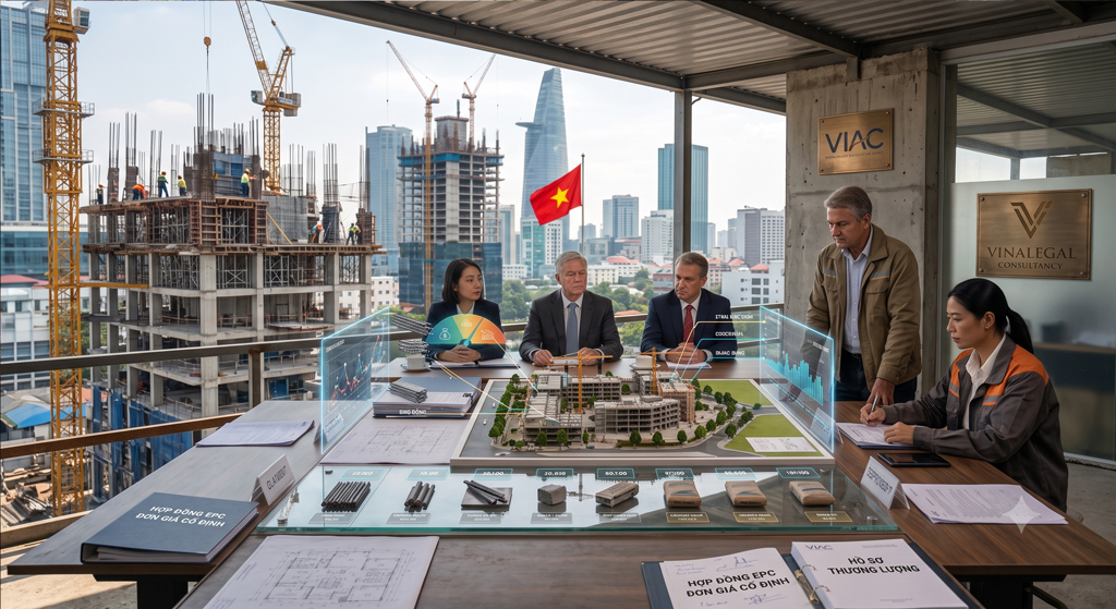 Phân bổ rủi ro biến động giá nguyên vật liệu trong hợp đồng xây dựng đơn giá cố định