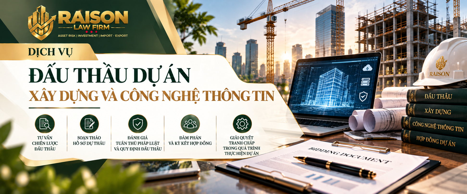 Đấu thầu & Dự án Xây dựng – Công nghệ (Procurement, Construction & IT Projects) 