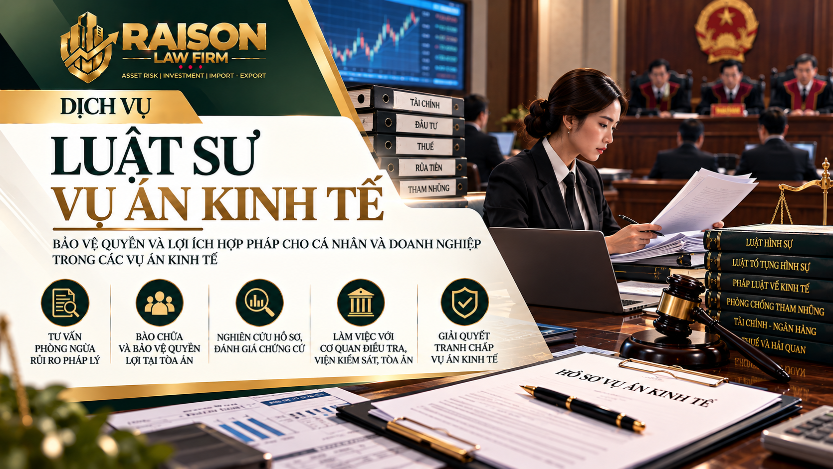Luật sư Tố tụng Hình sự Kinh tế (White-collar & Economic Crime)